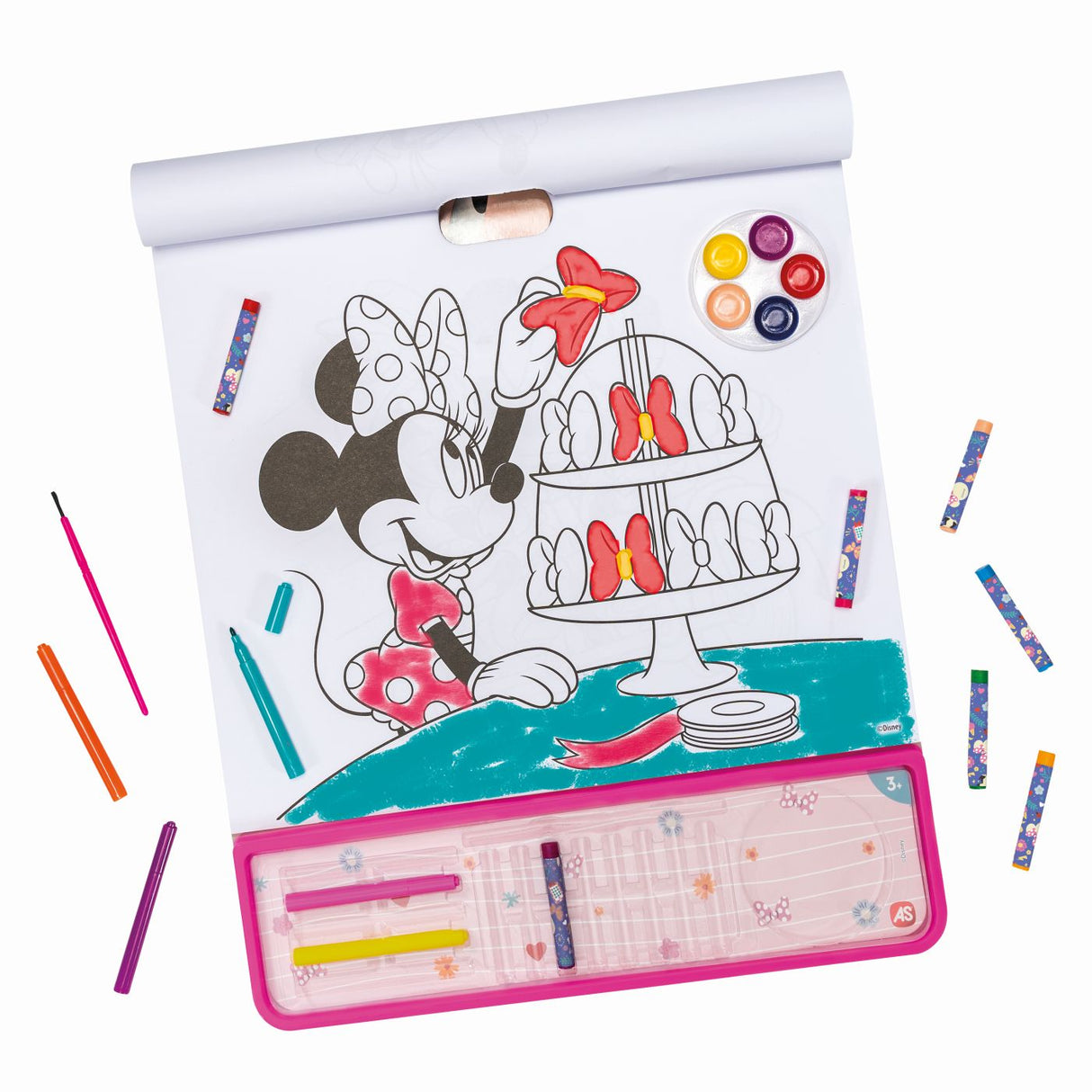 HAPPI HOBBI SET PENTRU DESEN GIGA BLOCK 5 IN 1 MINNIE DRAGUTA