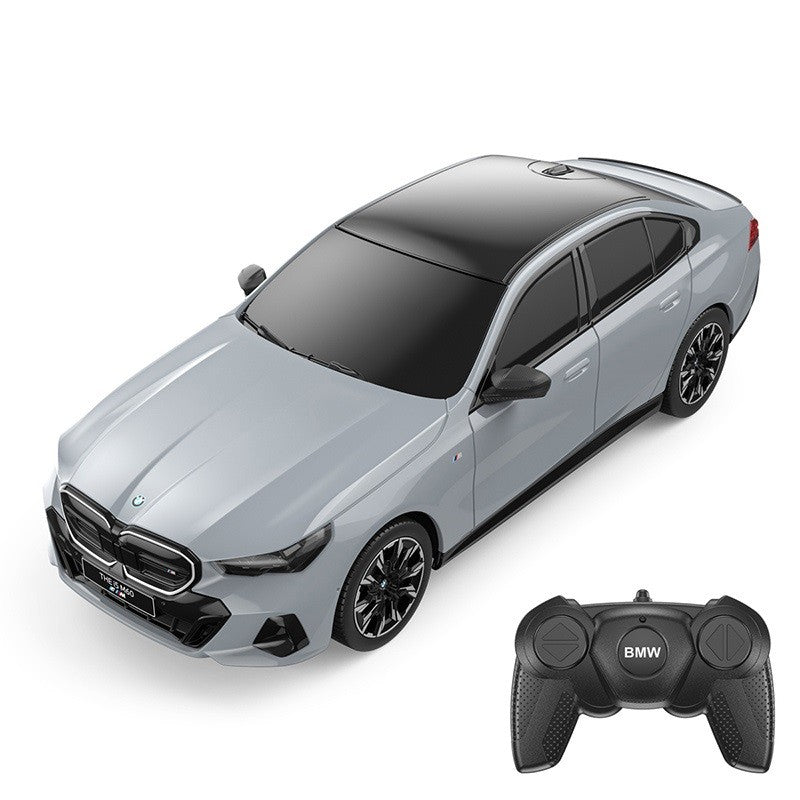 MASINA CU TELECOMANDA BMW I5 GRI SCARA 1 LA 24