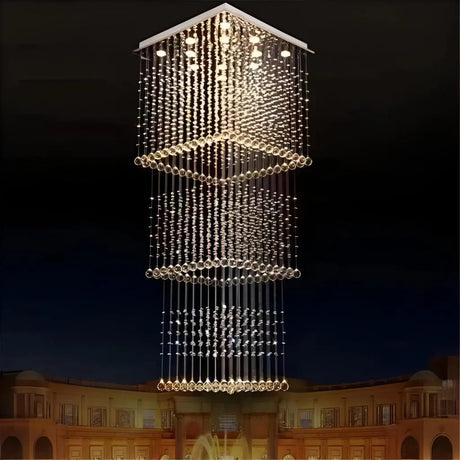 Candelabru Cristal Led Saturnino 50Cm - vivimall.ro