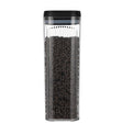 Cutie De Depozitare Alimente, Tip Container, 3.7L, Recipiente Pentru Cereale In Bucatarie, Transparente Cu Capac Negru - vivimall.ro