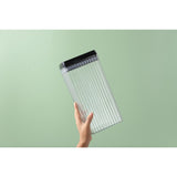 Set 3 Recipiente Din Plastic, Pentru Alimente/Obiecte, Inchidere Ermetica, Textura Ondulata, 2 X 1.5L, 1 X 3.3 L, Transparent - vivimall.ro