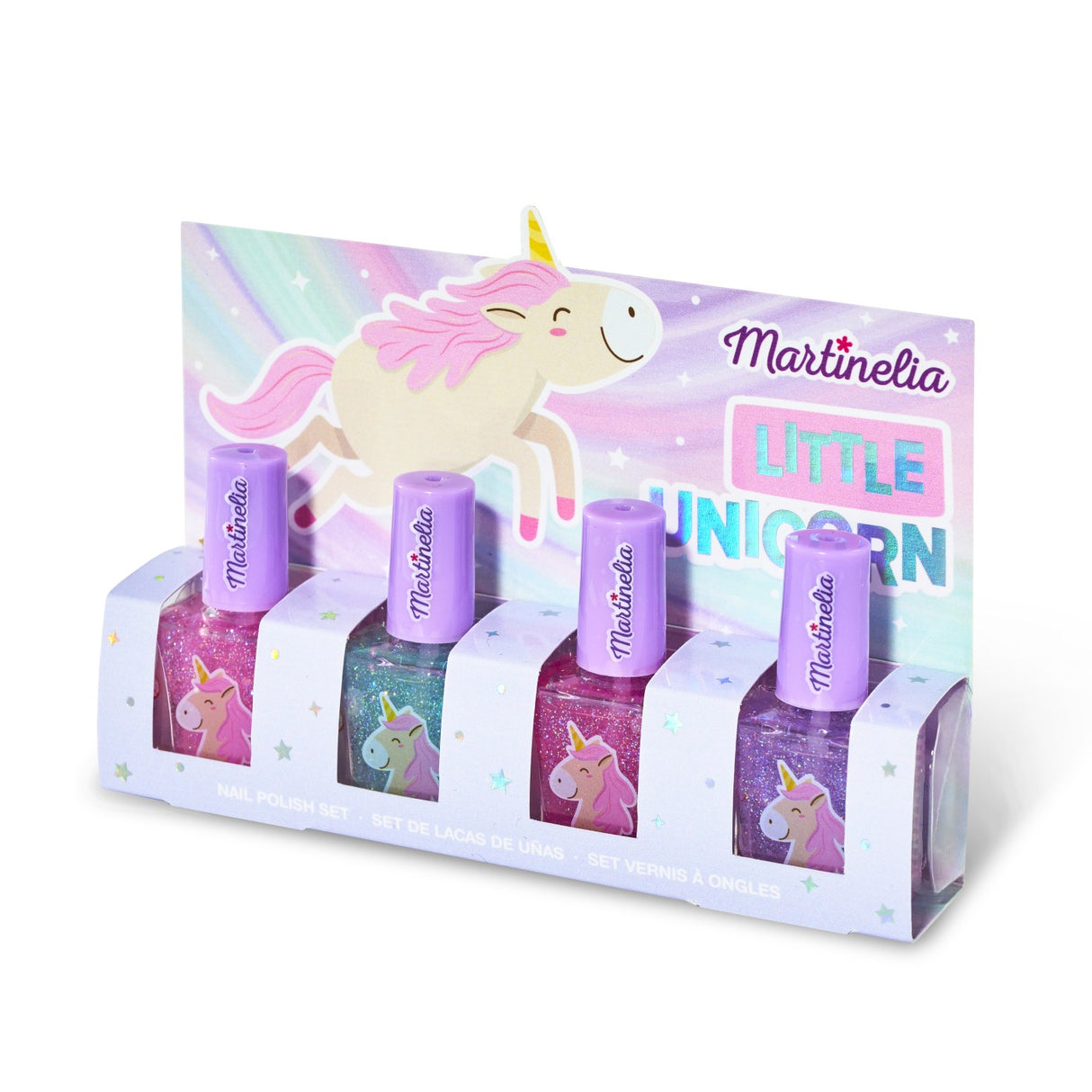 MARTINELIA LITTLE UNICORN  SET 4 LACURI DE UNGHII