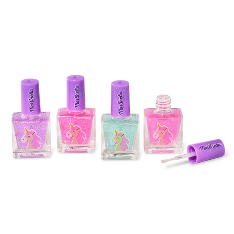 MARTINELIA LITTLE UNICORN  SET 4 LACURI DE UNGHII