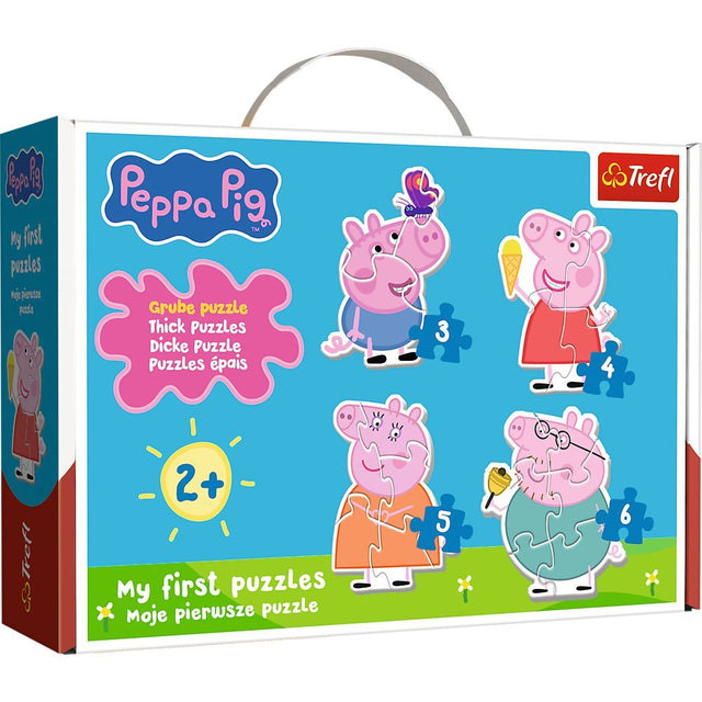 PUZZLE TREFL BABY CLASIC PEPPA PIG PURCELUSUL CLASIC PRINTRE PRIETENI