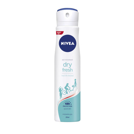 Antiperspirant Spray Dry Fresh Nivea 250ml - Protecție de Lungă Durată