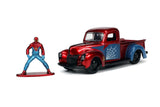 JADA MARVEL SET MASINUTA METALICA FORD PICK UP SCARA 1:32 SI FIGURINA METALICA SPIDER MAN