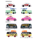 MAJORETTE SET 5 MASINUTE DIN METAL VOLKSWAGEN 7.5CM