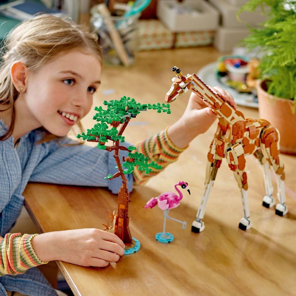 LEGO CREATOR 3IN1 ANIMALE SALBATICE DIN SAFARI 31150