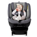 SCAUN AUTO KINDERKRAFT XPEDITION ROTATIV, 0-36 KG, CU ISOFIX, GREY