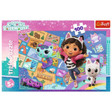 PUZZLE TREFL 100 GABBYS DOLLHOUSE PRIETENIA IN CASA PISICILOR LUI GABBY