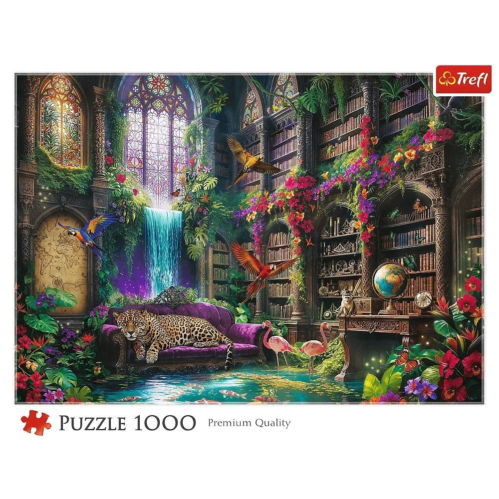 PUZZLE TREFL 1000 BIBLIOTECA MAGICA