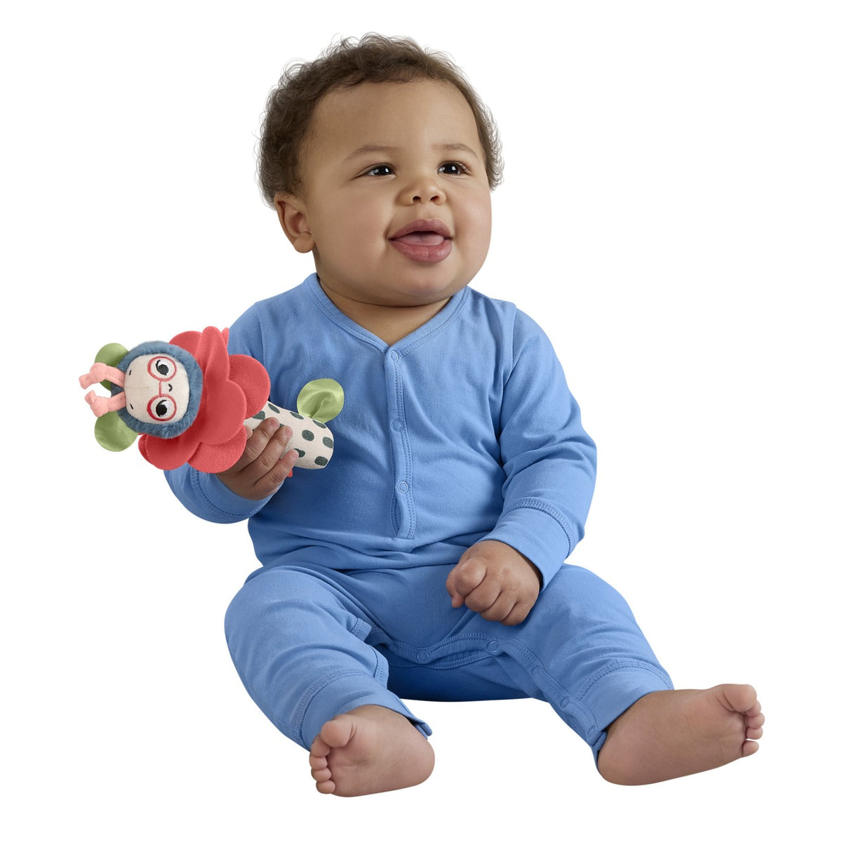 FISHER PRICE PLANET FRIENDS JUCARIE PLUS ZORNAITOARE FLOARE SI ALBINUTA