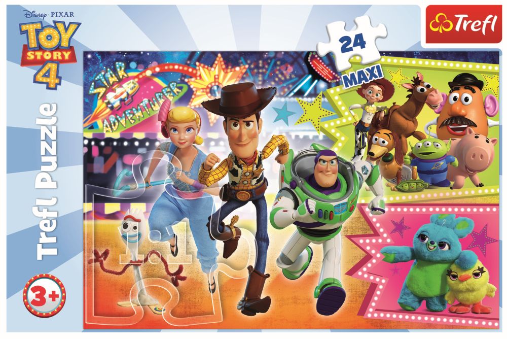 PUZZLE TREFL 24 MAXI AVENTURA JUCARIILOR