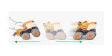 MASINUTA BEBE MONSTER TRUCK LEOPARDUL INFURIAT