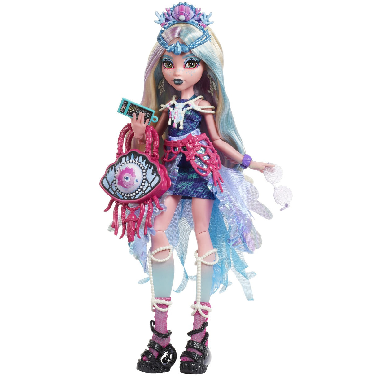 MONSTER HIGH PAPUSA LAGOONA BLUE