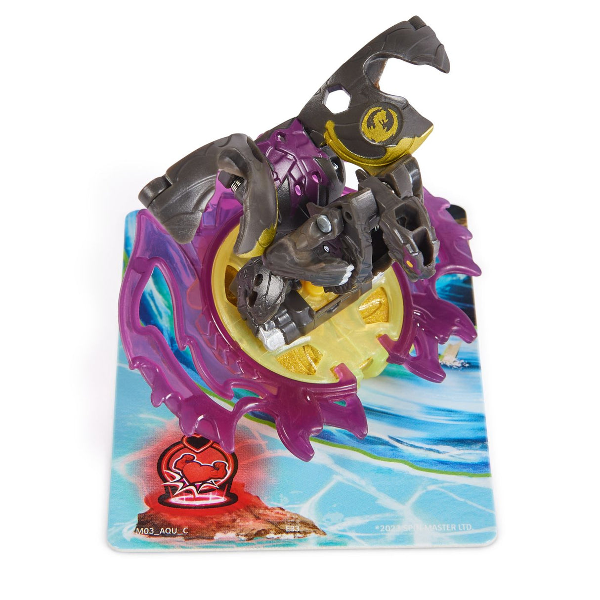 BAKUGAN STARTER PACK DRAGONOID TITANIUM HAMMERHEAD BUTTERCLAW
