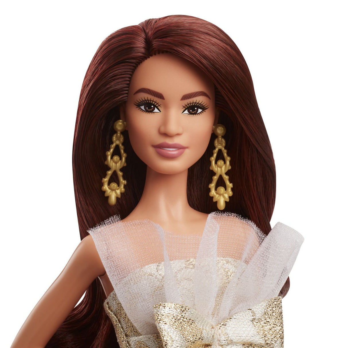 BARBIE SIGNATURE PAPUSA BARBIE BRUNETA DE SARBATORI 2025