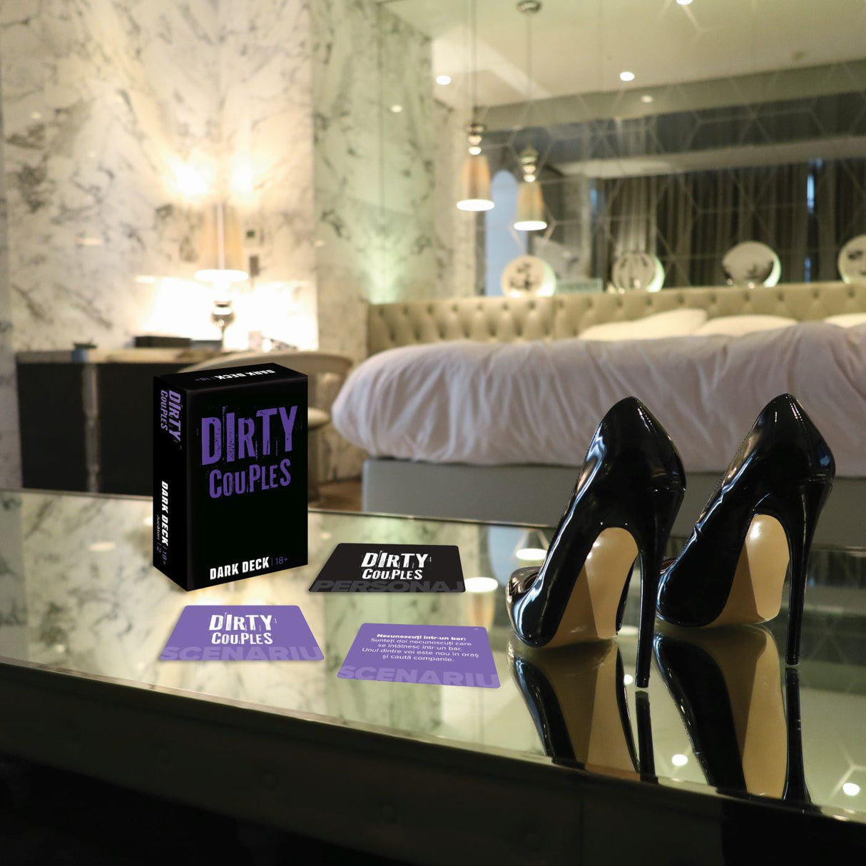 JOC DE CARTI DARK DECK DIRTY COUPLES IN LIMBA ROMANA