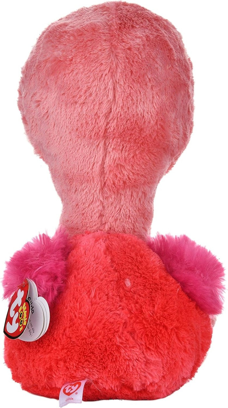 PLUS TY 24CM BOOS FLAMINGO ROZ