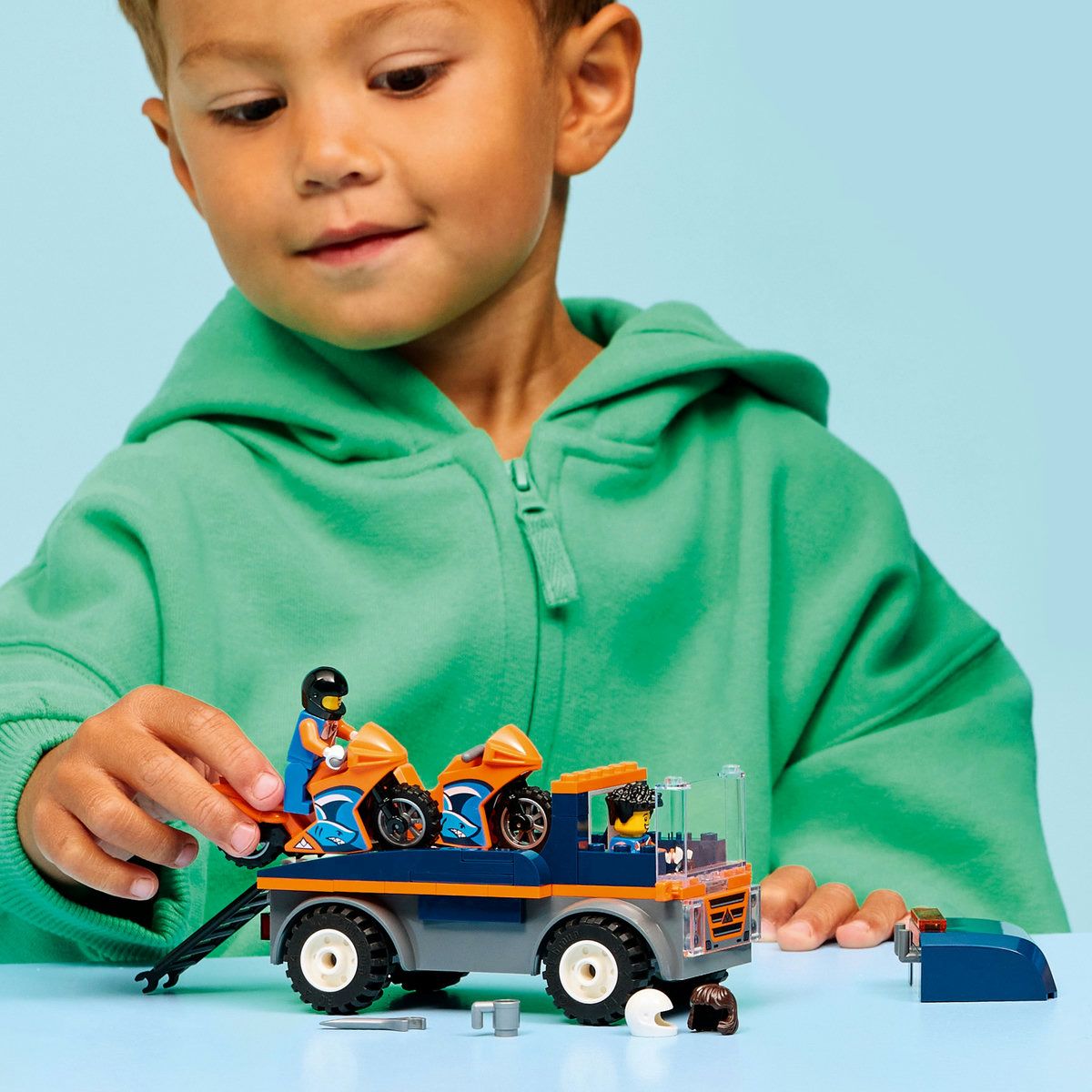 LEGO CITY TRANSPORTOR DE MOTOCICLETE 60491