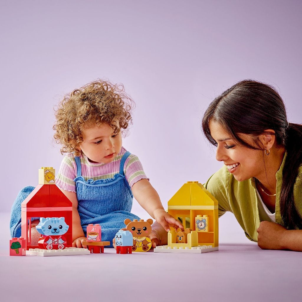 LEGO DUPLO RUTINE ZILNICE MESELE SI SOMNUL 10414