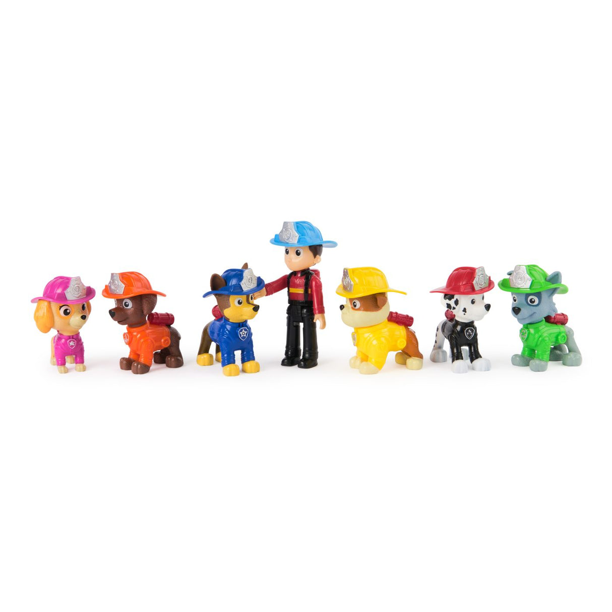 PATRULA CATELUSILOR FIRE RESCUE SET 7 FIGURINE