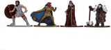 SET 5 NANO FIGURINE DIN METAL DUNGEONS DRAGONS 4 CM