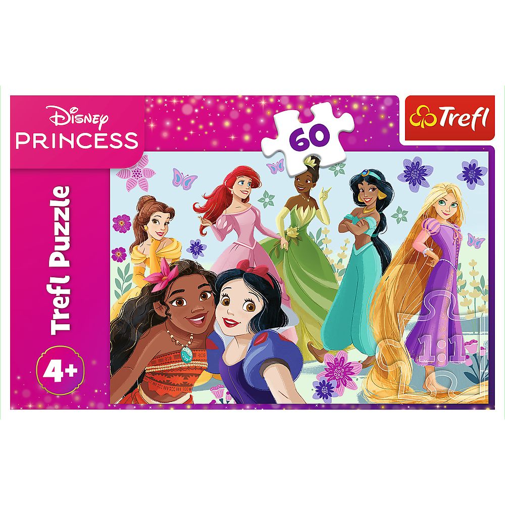 PUZZLE TREFL 60 PRINTESE IN ACTIUNE