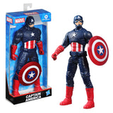 MARVEL AVENGERS FIGURINA CAPTAIN AMERICA ALBASTRU INCHIS 24CM