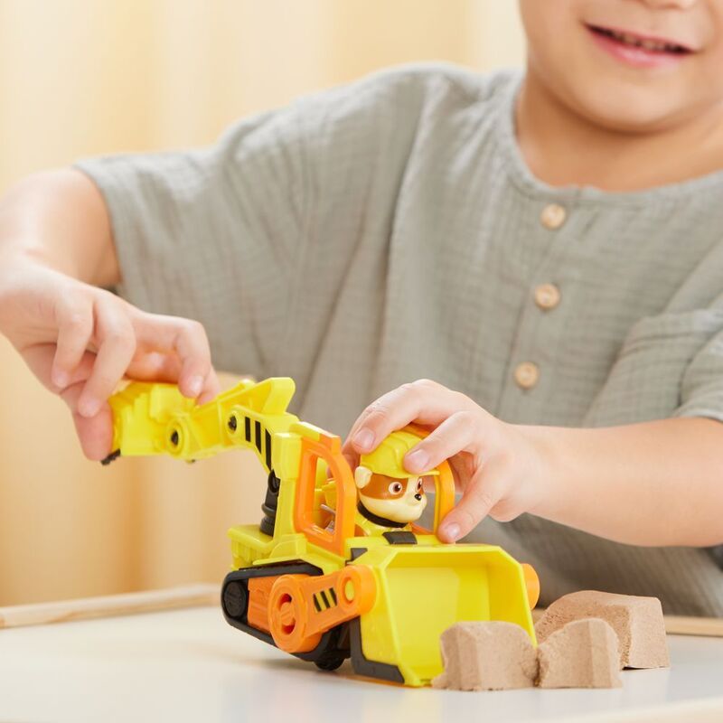 PATRULA CATELUSILOR RUBBLE SI ECHIPA VEHICULE DE BAZA BULDOZER
