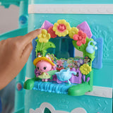 GABBYS DOLLHOUSE FILMUL SET BALCONUL GRADINA SI FIGURINA ZANA REGINA KITTY CU  ACCESORII