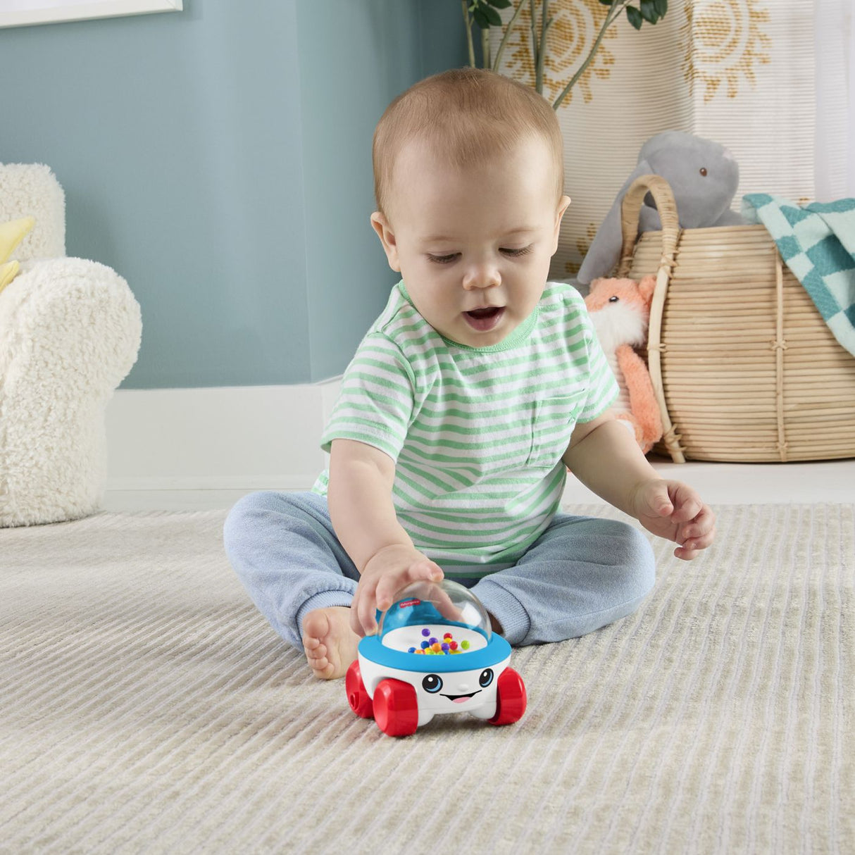 FISHER PRICE JUCARIE DE IMPINS VEHICUL POPCORN CU BILE