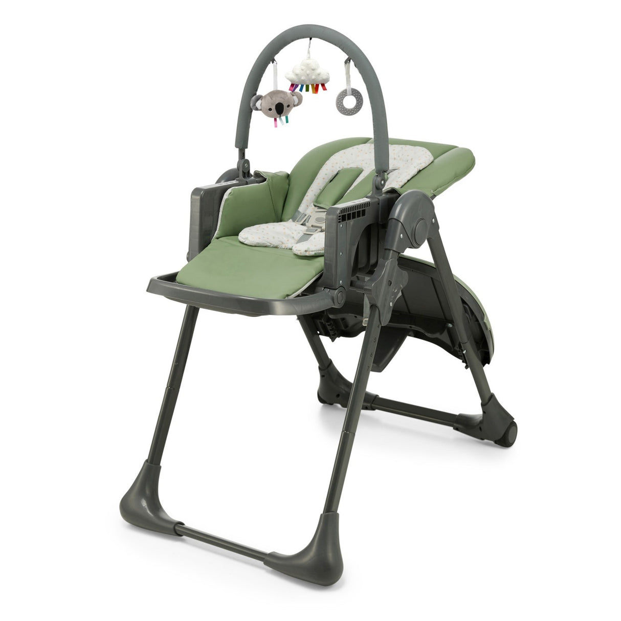 SCAUN DE MASA KINDERKRAFT TUMMIE, PLIABIL, GREEN