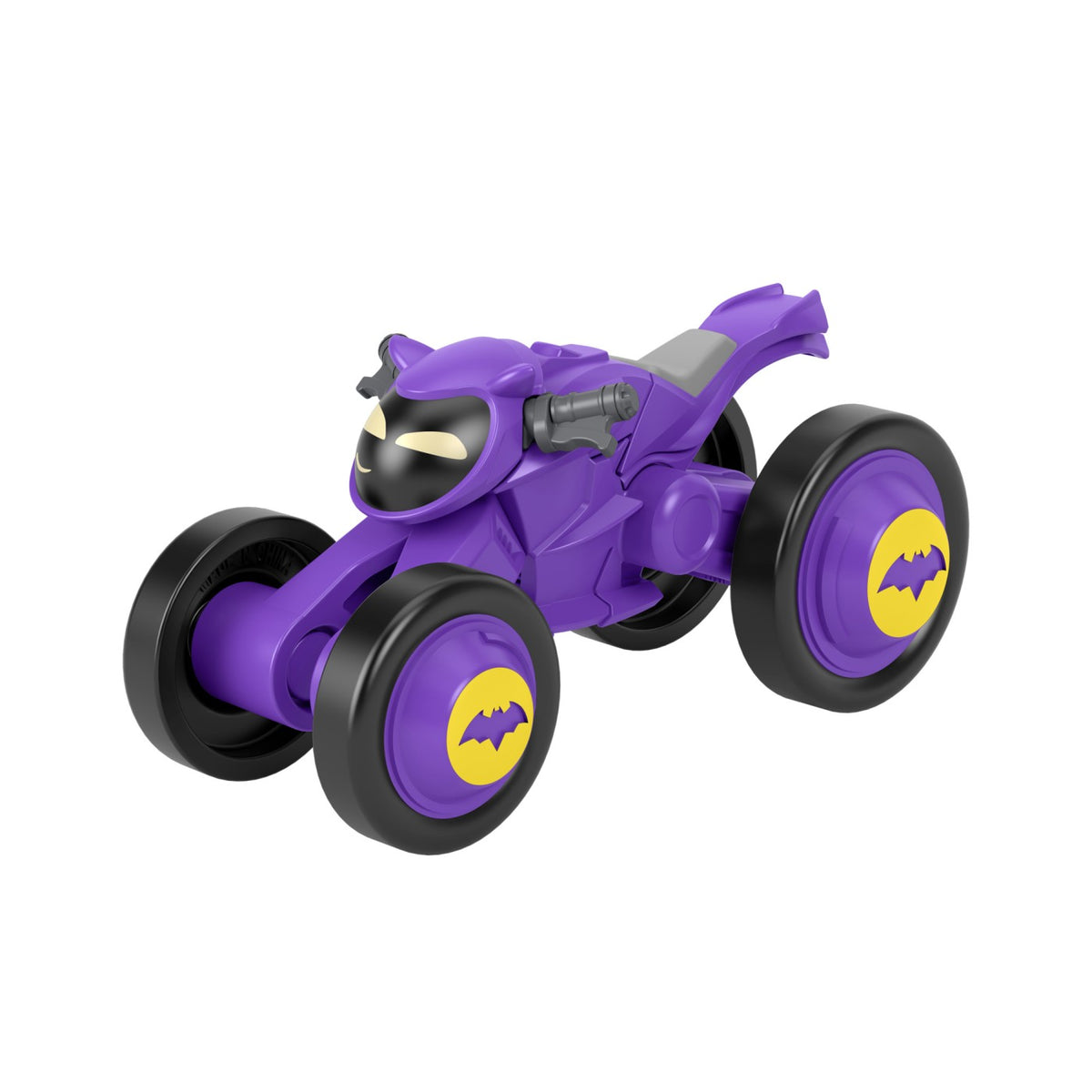 FISHER PRICE BATWHEELS MASINUTA METALICA BIBI MOTOCICLETA LUI BATGIRL 1:55