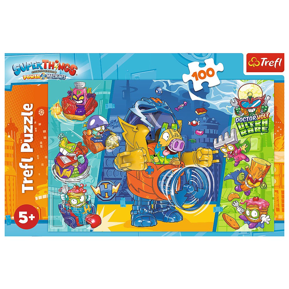 PUZZLE 100 SUPER THINGS SUPER FORTA
