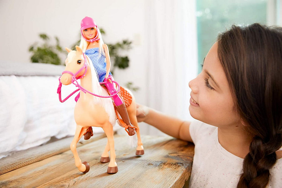 BARBIE SET PAPUSA CU CAL