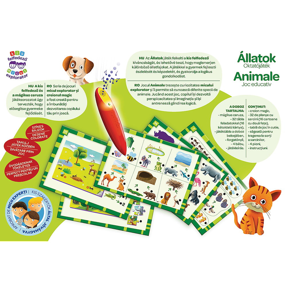 JOC ANIMALELE CU CREION MAGIC