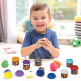 SET 10 BORCANASE DE PLASTILINA SPIDERMAN IN PUNGA DE PLASTIC