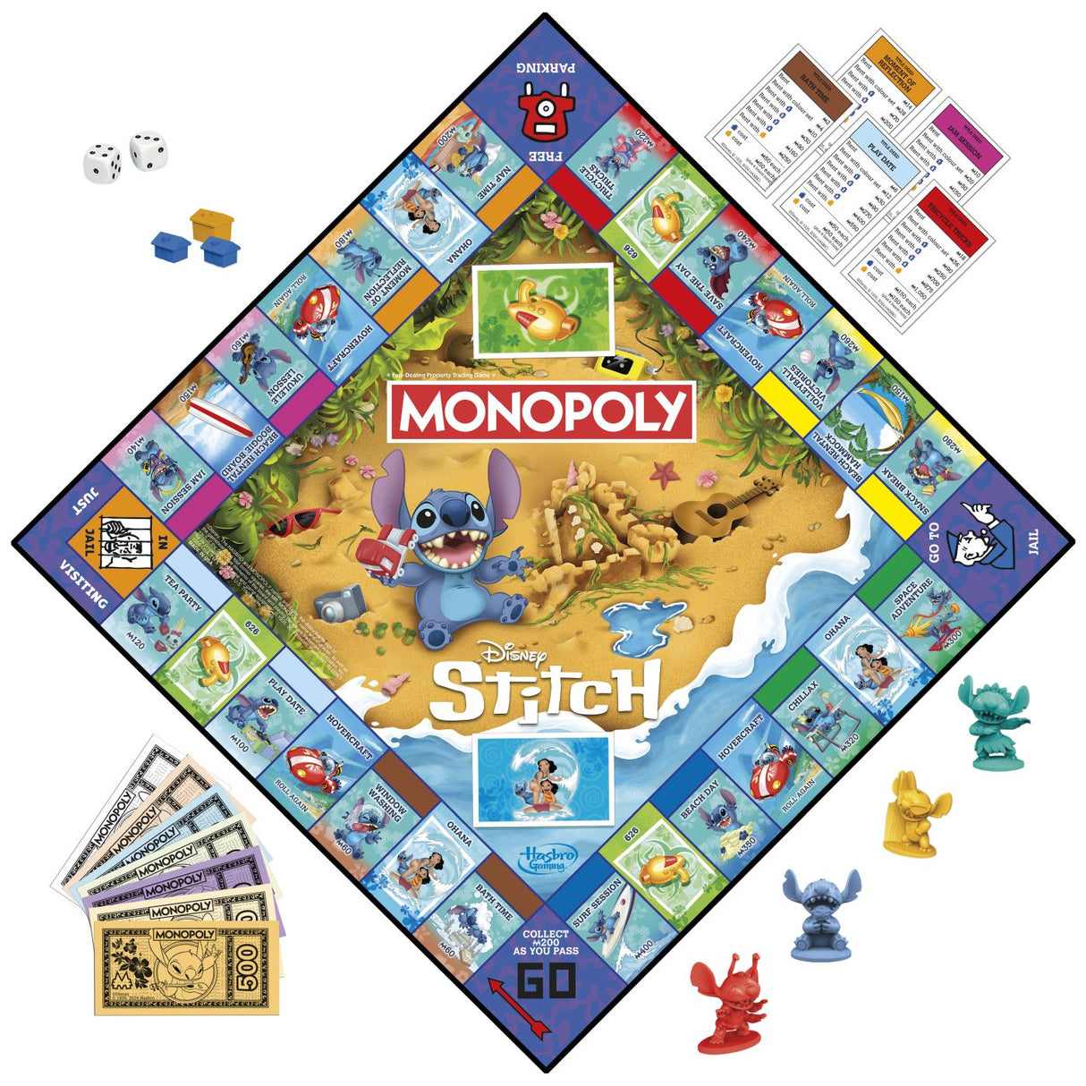 JOC MONOPOLY DISNEY STITCH IN LIMBA ENGLEZA