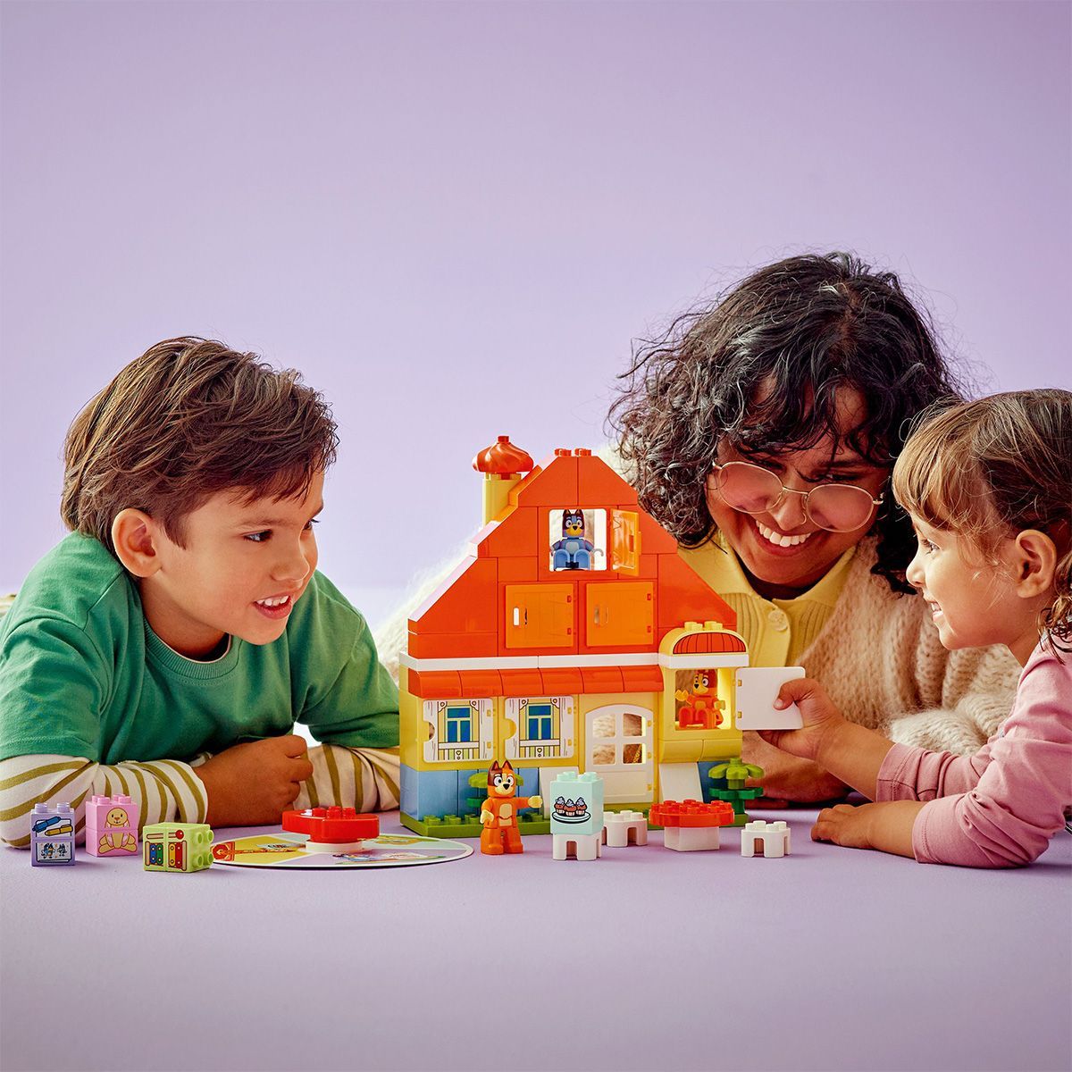 LEGO DUPLO CASA DE FAMILIE A LUI BLUE CU JOC DE MEMORIE 10459