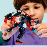 LEGO MARVEL ROBOTUL LUI MILES MORALES VS OMUL PAIANJEN 2099 76337
