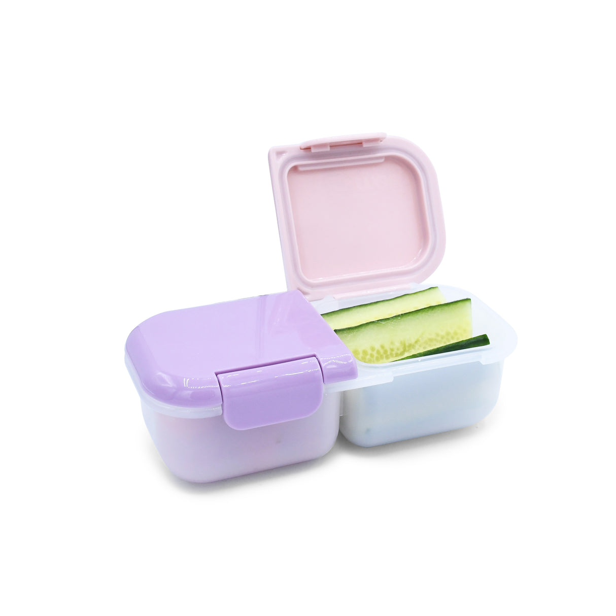 CUTIE SNACK 2 COMPARTIMENTE, MELII, BLUSH BERRY