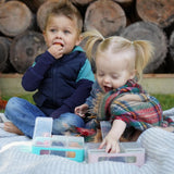 CUTIE SNACK 3 COMPARTIMENTE, MELII, PINE GREEN
