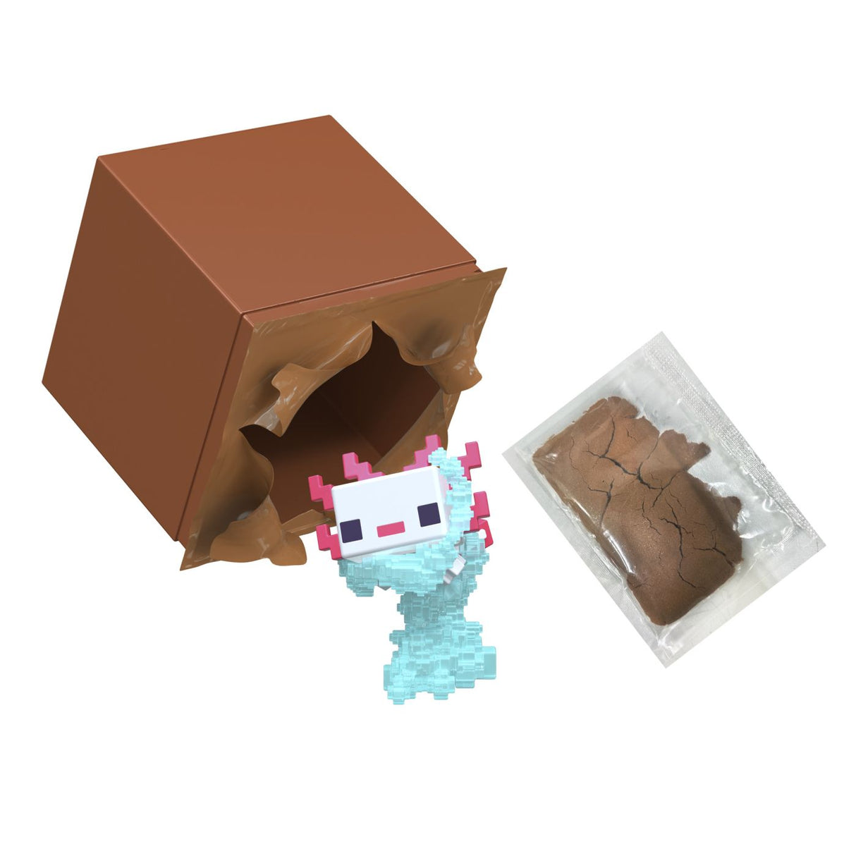 MINECRAFT MINI MODE SET EXPLORARE MINIERA AXOLOTL