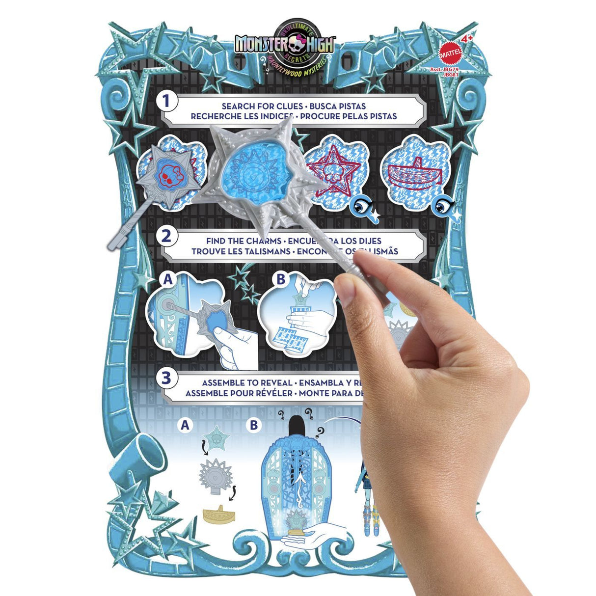 MONSTER HIGH PAPUSA FRANKIESTEIN CU DULAP REVELATOR SI ACCESORII