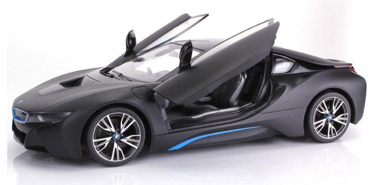 MASINA CU TELECOMANDA BMW I8 NEGRU SCARA 1 LA 14