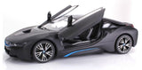MASINA CU TELECOMANDA BMW I8 NEGRU SCARA 1 LA 14