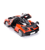 MASINA CU TELECOMANDA McLAREN SENNA PORTOCALIU CU SCARA 1 LA 14