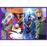 PUZZLE TREFL 4X250 NARUTO SHIPPUDEN AVENTURILE LUI NARUTO UZUMAKI