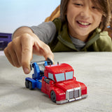 TRANSFORMERS EARTHSPARK FIGURINA OPTIMUS PRIME 1 STEP SMASH TO CHANGE